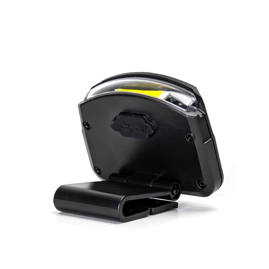 Aigostar - LED Ricaricabile dimmerabile headlamp e senzorem LED/1,11W/3,7V