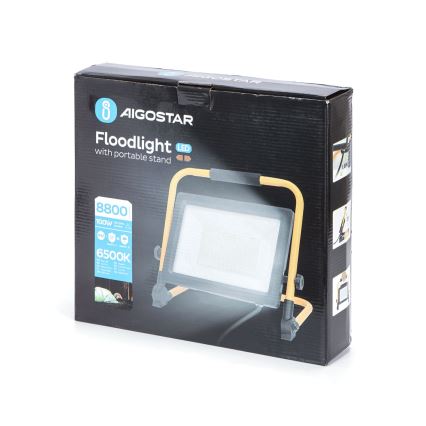 Aigostar - LED Riflettore con il supporto LED/100W/230V 6500K IP65