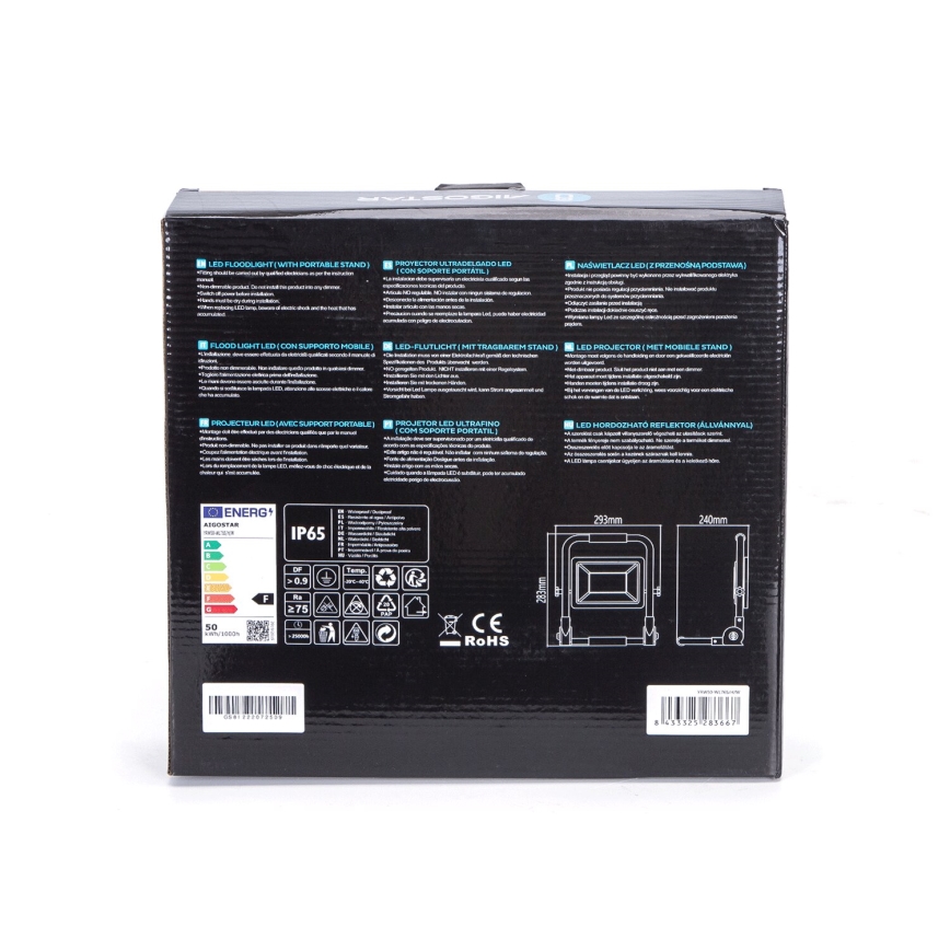 Aigostar - LED Riflettore con il supporto LED/50W/230V 6500K IP65
