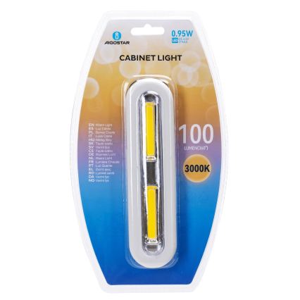 Aigostar - LED-Schrankbeleuchtung LED/3xAAA 3000K weiß