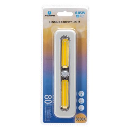 Aigostar - LED-Schrankbeleuchtung mit Bewegungsmelder LED/3xAAA 3000K weiß