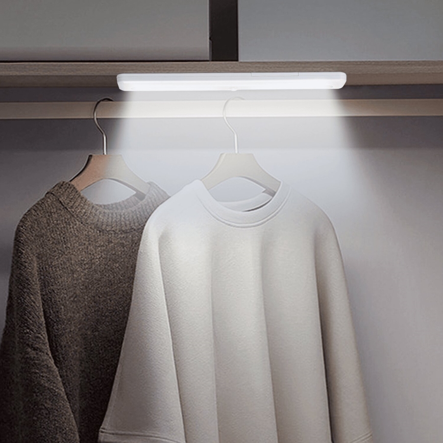 Aigostar - LED-Schrankbeleuchtung mit Bewegungssensor LED/1,5W/3xAA 6500K