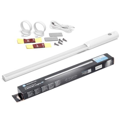 Aigostar - LED-Schrankbeleuchtung mit Bewegungssensor LED/5W/5V 1800 mAh 5700K weiß