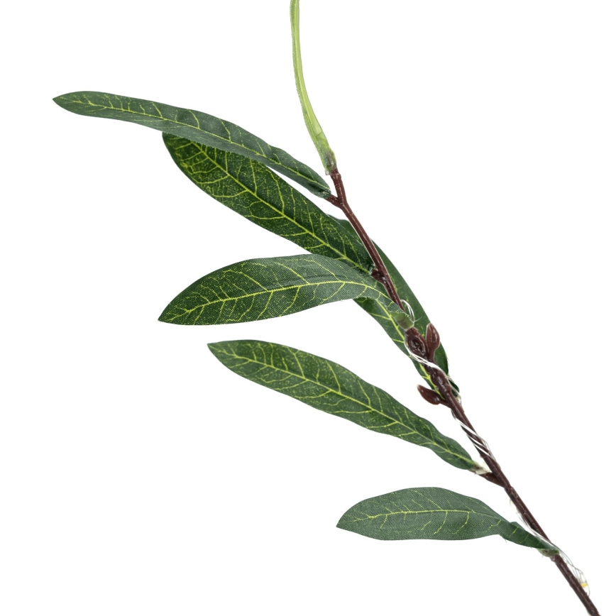 Aigostar - LED Solar-Dekoration 60xLED/3,5m IP65 300 mAh warmweiß Olive