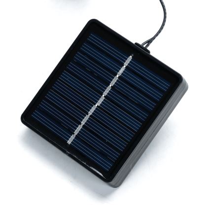 Aigostar - LED Solar-Dekoration 60xLED/3,5m IP65 300 mAh warmweiß Olive