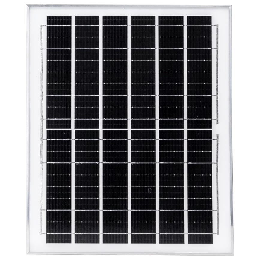 Aigostar - LED-Solarleuchte mit Sensor 2x LED/70 W/12 V 12000 mAh 6500 K IP65 Ø 23,5 cm + Fernbedienung
