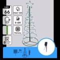 Aigostar - LED Solar-Weihnachtsdekoration LED/0,59W/3,7V 100 cm IP65 130 mAh Baum kaltweiß