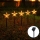 Aigostar - LED-Solar-Weihnachtsleuchte LED/0,054W/1,2V 1m IP65 warmweiβ