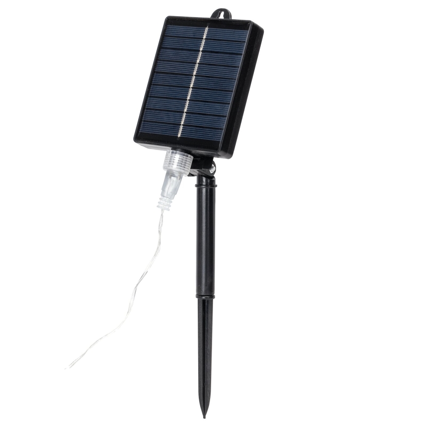 Aigostar - LED Solar Weihnachtslichterkette 192xLED/8m IP65 warmweiβ
