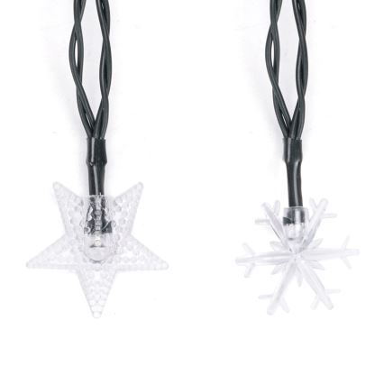 Aigostar - LED-Solar-Weihnachtslichterkette 50xLED/8 Funktionen 12m IP65 warmweiβ
