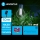 Aigostar - LED Solare catena decorativa 10xLED/8 funzioni 10,5m IP65 bianco freddo 1200 mAh