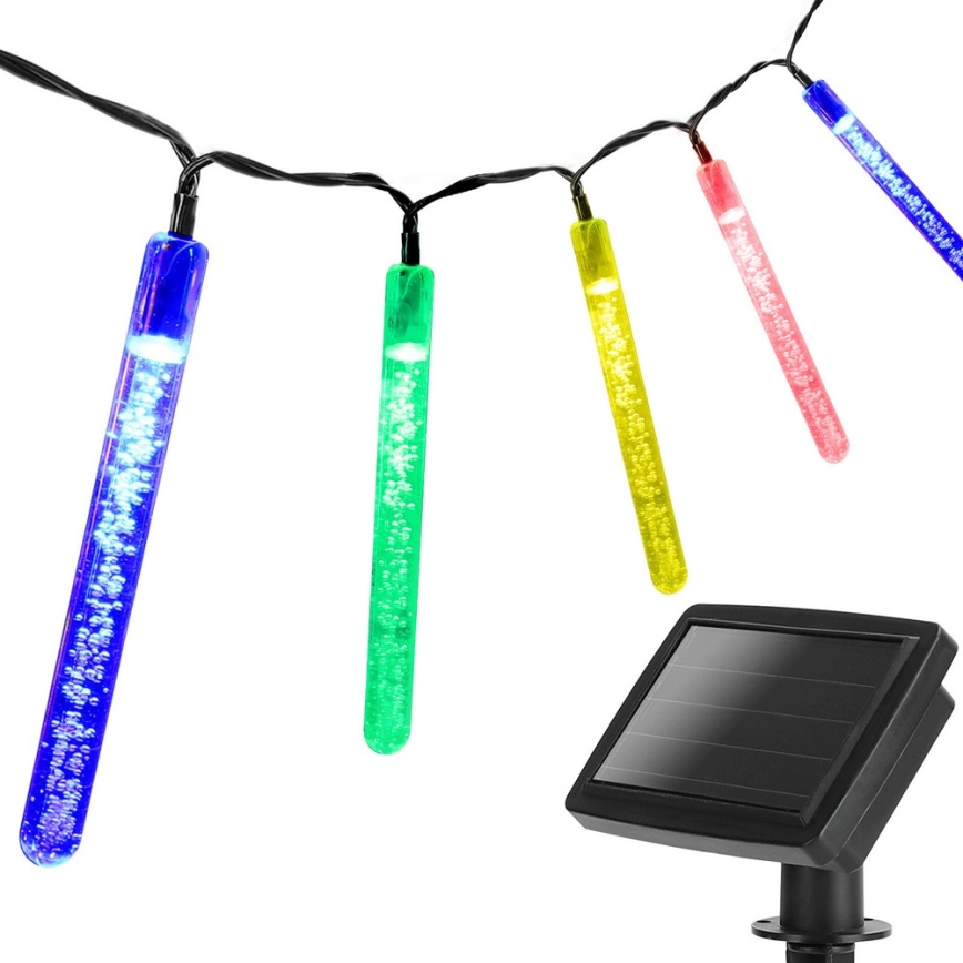 Aigostar - LED-Solarkette 20xLED/5,8m IP44 multicolor