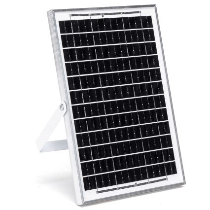 Aigostar - LED Solarleuchte 2xLED/35W/12V 6000 mAh 6500K IP65 Ø 10 cm + Fernbedienung