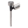Aigostar - LED-Solarleuchte LED/0,006W/1,2V 37,5cm matt Chrom 6500K IP44