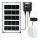 Aigostar - LED-Solarleuchte LED/35W/12V 3000 mAh 6500K IP65 Ø 16,8 cm + Fernbedienung
