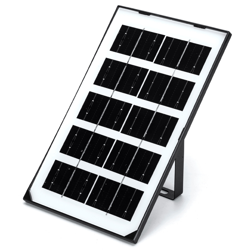 Aigostar - LED-Solarleuchte LED/35W/12V 3000 mAh 6500K IP65 Ø 16,8 cm + Fernbedienung