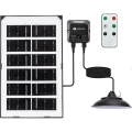Aigostar - LED-Solarleuchte mit Sensor LED/35W/12V 3000 mAh 6500K Ø 15 cm + Fernbedienung