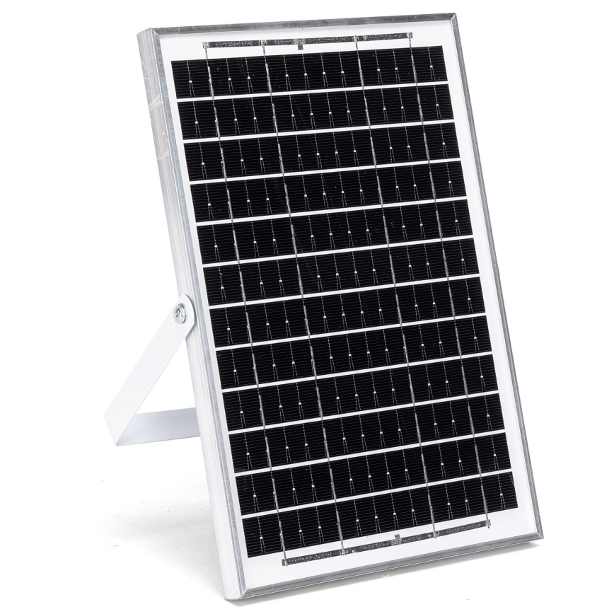Aigostar - LED-Solarlampe mit Sensor LED/70 W/12 V 6000 mAh 6500 K IP65 Ø 12 cm + Fernbedienung