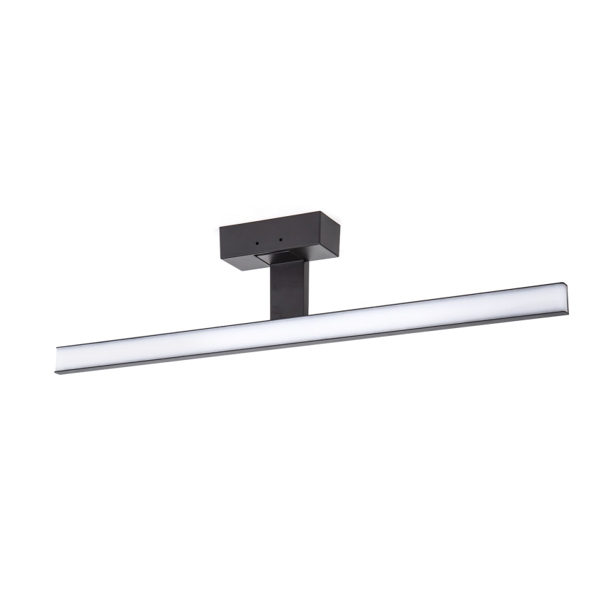 Aigostar - LED-Spiegelbeleuchtung für Badezimmer LED/12W/230V 4000K 60 cm IP44 schwarz