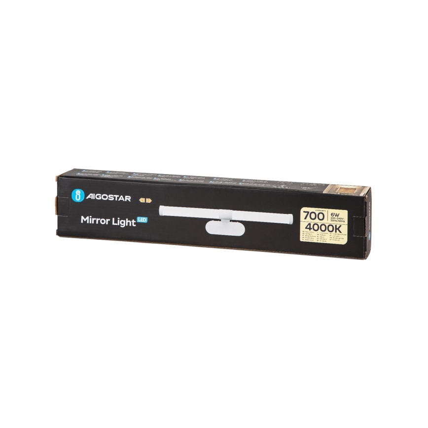 Aigostar - LED-Spiegelbeleuchtung für Badezimmer LED/6W/230V 4000K 40cm IP44