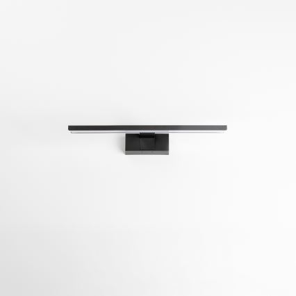Aigostar - LED-Spiegelbeleuchtung für Badezimmer LED/8W/230V 4000K 40 cm IP44 schwarz