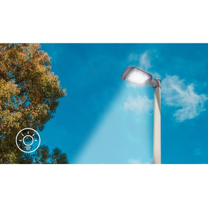 Aigostar - LED-Straßenleuchte SLIM LED/200W/230V 6500K IP65