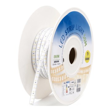 Aigostar - LED-Streifen, 400 W/230 V, 50 m, 3000 K, IP65