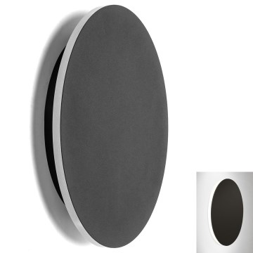 Aigostar - LED-Wandbeleuchtung LED/12W/230V 6500K 25 cm schwarz