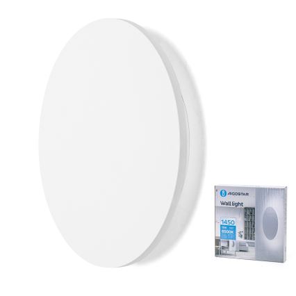 Aigostar - LED-Wandleuchte LED/12W/230V 6500K 25 cm weiß