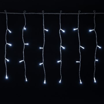 Aigostar - LED Weihnachts-Lichterkette für den Außenbereich 300xLED/6W/230V/8 Funktionen 15x0,4m IP44 Kaltweiß
