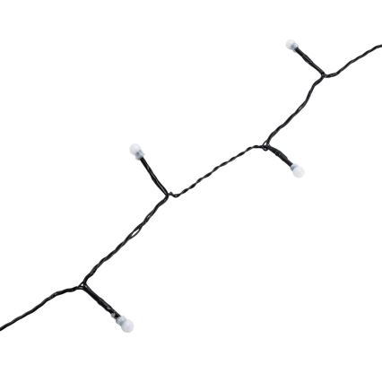 Aigostar - LED-Weihnachts-Lichterkette für den Außenbereich, 50 LEDs, 8 Funktionen, 8 m, IP44, warmweiß
