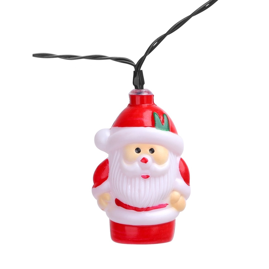 Aigostar - LED Weihnachts-Solarkette 10xLED/3,8 m IP44 kaltweiß
