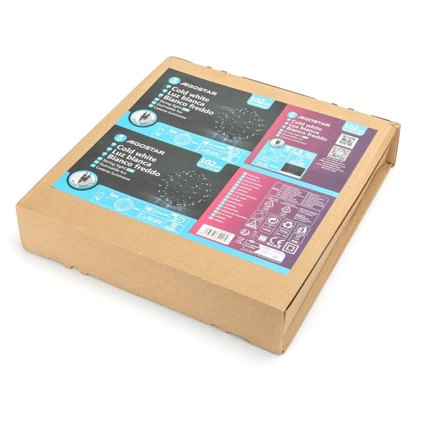 Aigostar - LED-Weihnachtsdekoration für den Außenbereich 3,6W/230V Kugel 30cm IP44 kaltweiß