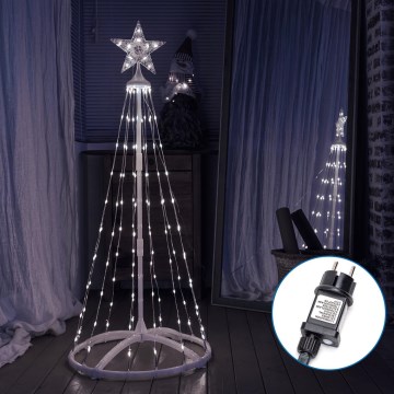 Aigostar - LED-Weihnachtsdekoration für den Außenbereich LED/3,6W/230V 180 cm IP44 kaltweiß