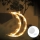 Aigostar - LED-Weihnachtsdekoration LED/3xAAA Mond 18,5cm