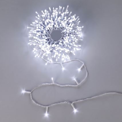Aigostar - LED-Weihnachtslichterkette 50xLED/3xAA 5,3m kaltweiß
