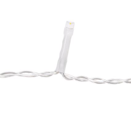 Aigostar - LED Weihnachtslichterkette für den Außenbereich 100xLED/8 Funktionen 8x0,4m IP44 mehrfarbig
