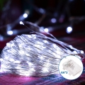 Aigostar - LED-Weihnachtslichterkette für den Außenbereich 150xLED/8 Funktionen 15,3m IP44 kaltweiß