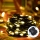 Aigostar - LED-Weihnachtslichterkette für den Außenbereich 150xLED/8 Funktionen 3xAA 15,3m IP44 warmweiβ