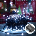 Aigostar - LED-Weihnachtslichterkette für den Außenbereich 200xLED/8 Funktionen 10,3m IP44 kaltweiß
