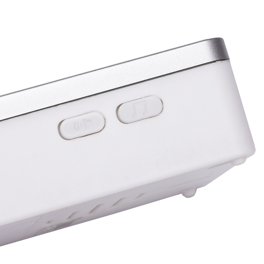 Aigostar - LOT 2x Sonnette sans fil 3xAA IP44 blanc