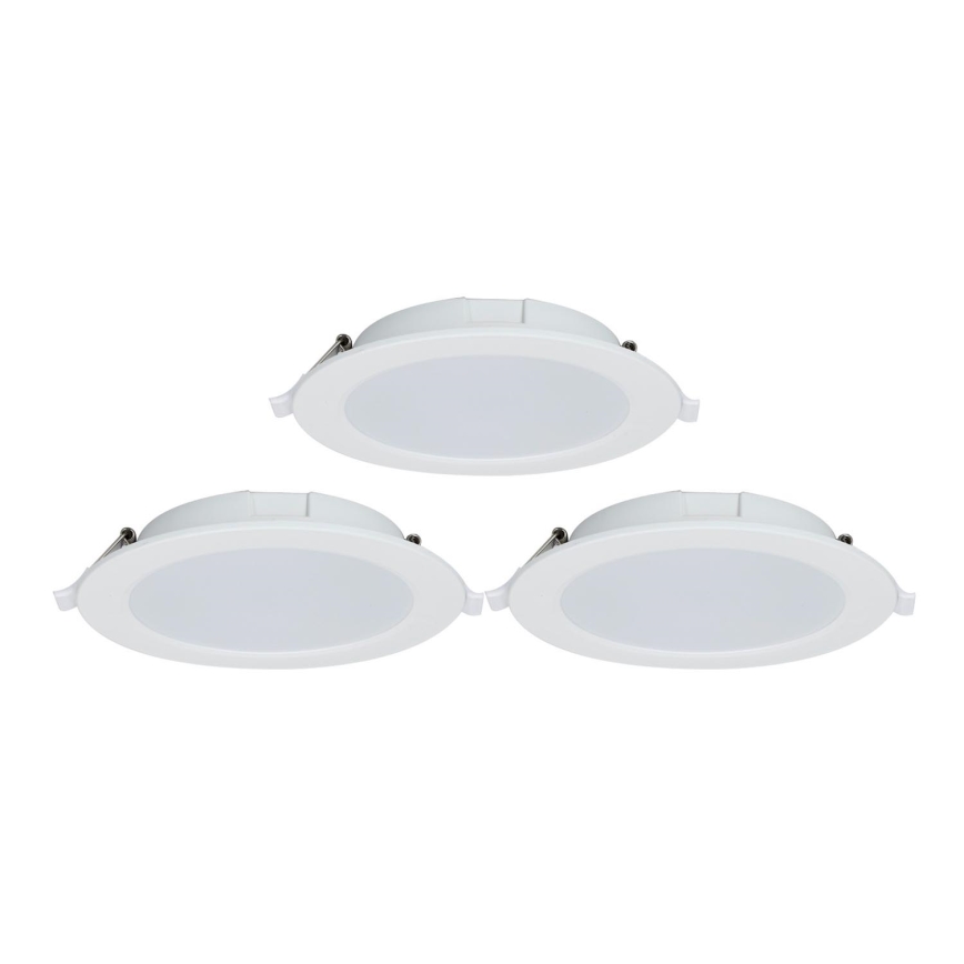 Aigostar - LOT 3x Spot encastrable à intensité variable MESH LED/9W/230V 2700K-6500K d. 14,5 cm
