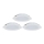 Aigostar - LOT 3x Spot encastrable à intensité variable MESH LED/9W/230V 2700K-6500K d. 14,5 cm