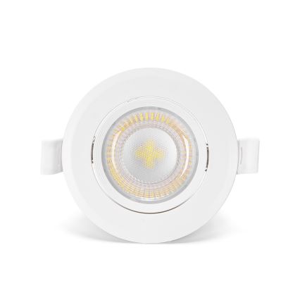 Aigostar - Lot de 3 luminaires encastrés LED/5W/230V 6500K Ø 8,5 cm blanc