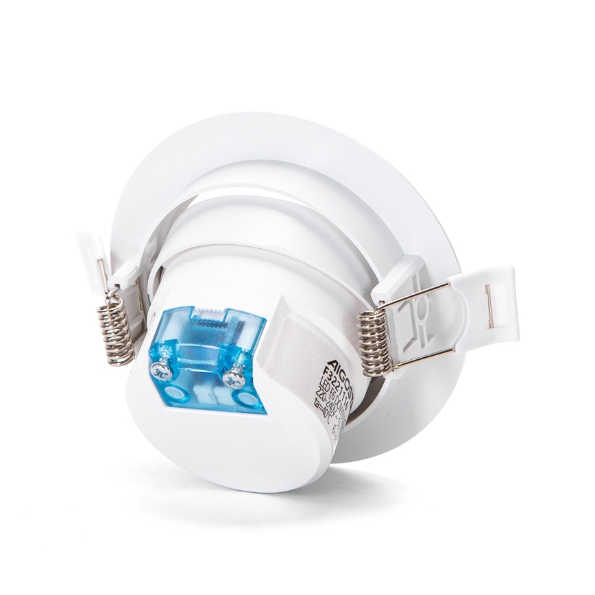 Aigostar - Lot de 3 luminaires encastrés LED/5W/230V 6500K Ø 8,5 cm blanc