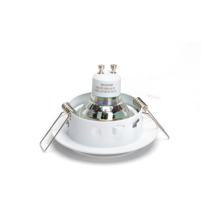 Aigostar - Lot de 3 spots LED encastrables 1x GU10/4,5W/230V 3000 K (blanc chaud)