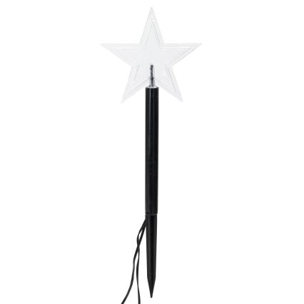Aigostar - Luce solare di Natale LED/0,054W/1,2V 1m IP65 bianco freddo