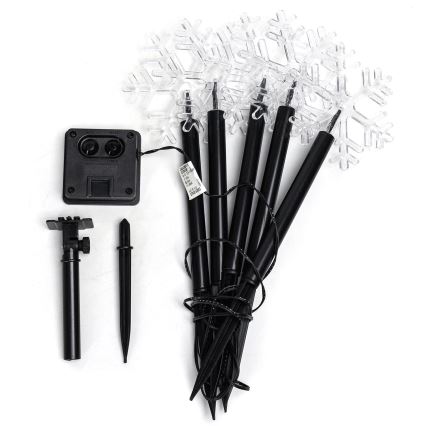 Aigostar - Luce solare di Natale LED/0,054W/1,2V 1m IP65 bianco freddo