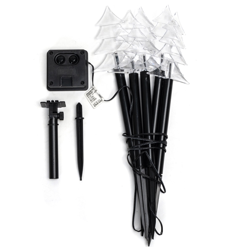 Aigostar - Luce solare di Natale LED/0,054W/1,2V 1m IP65 bianco freddo