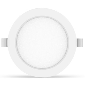 Aigostar - Luminaire encastré LED/18W/230V 3000K diam. 22,2 cm blanc